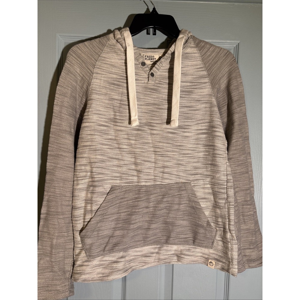Free Planet Sweater‎ Pullover With Hoodie Sz Medium
